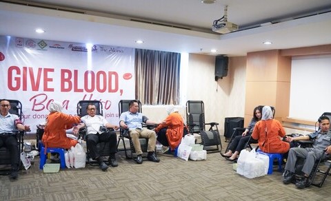 Rayakan Anniversary ke-13 dengan Gelar Donor Darah Bertajuk 