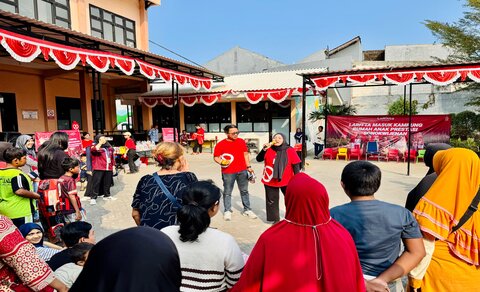 Serunya Lomba Agustusan di Rumah Anak Prestasi Sonokwijenan Surabaya