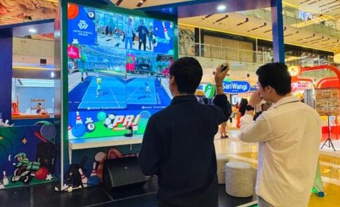 Nikmati Keseruan Main Game di LED Interaktif PRJ Surabaya 2026, Gratis!